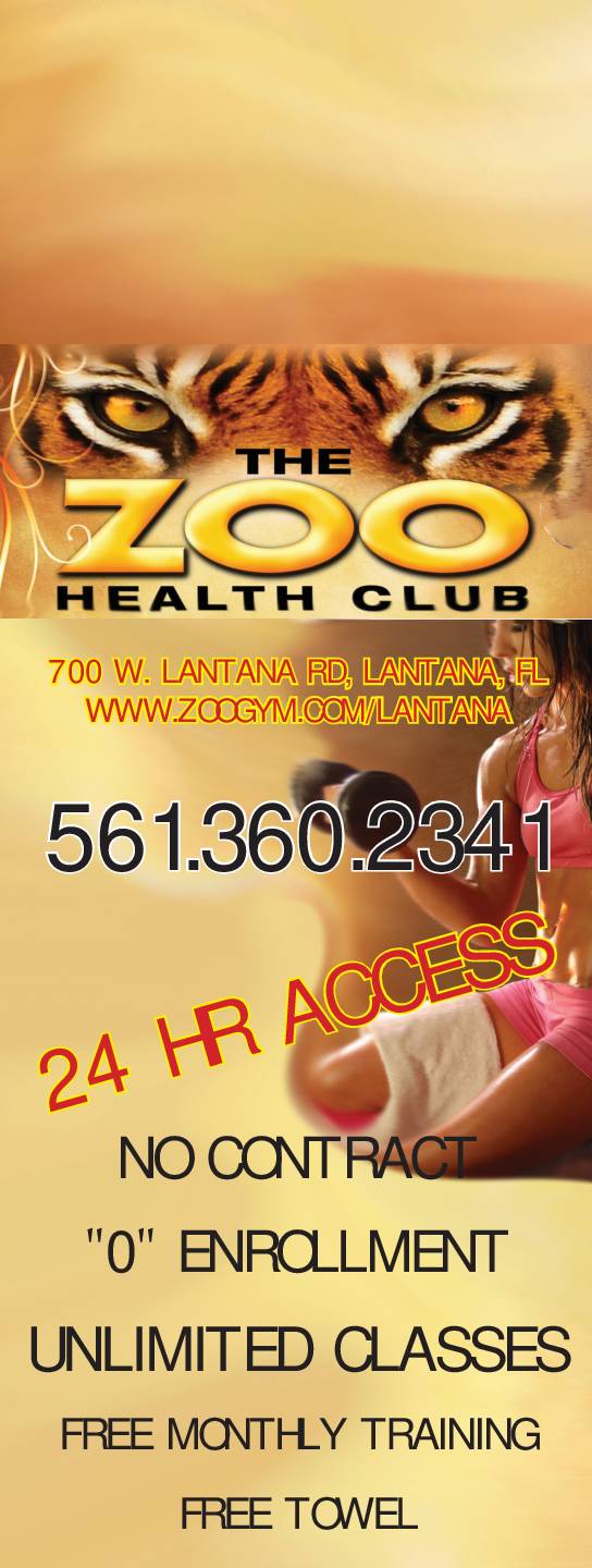 Lantana Zoo Door Hangers